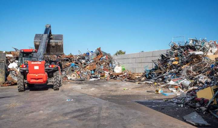Tri et traitement de déchets ferreux